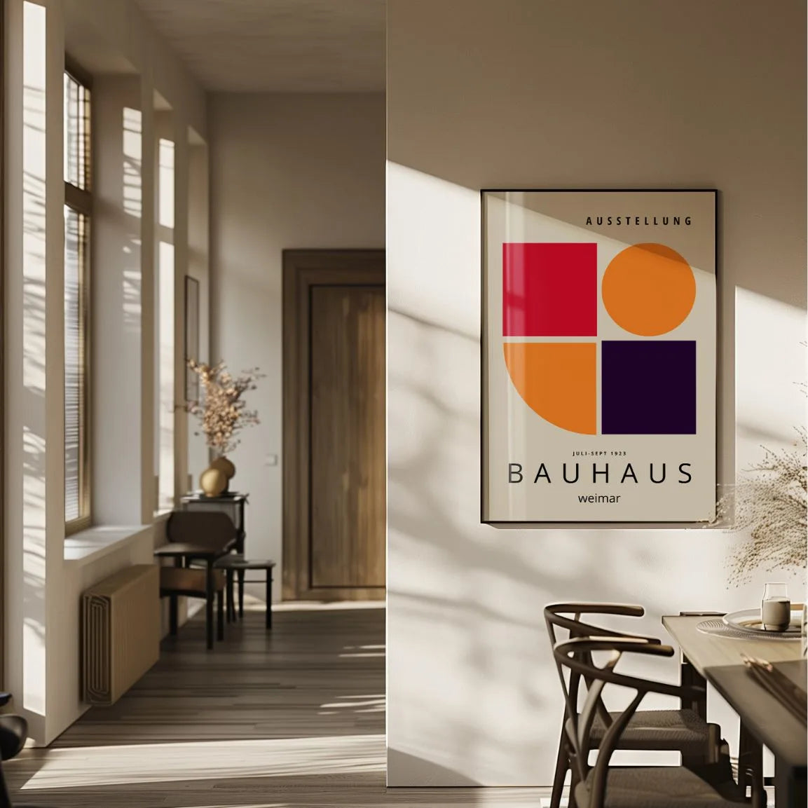 Bauhaus Rosso Energia Poster