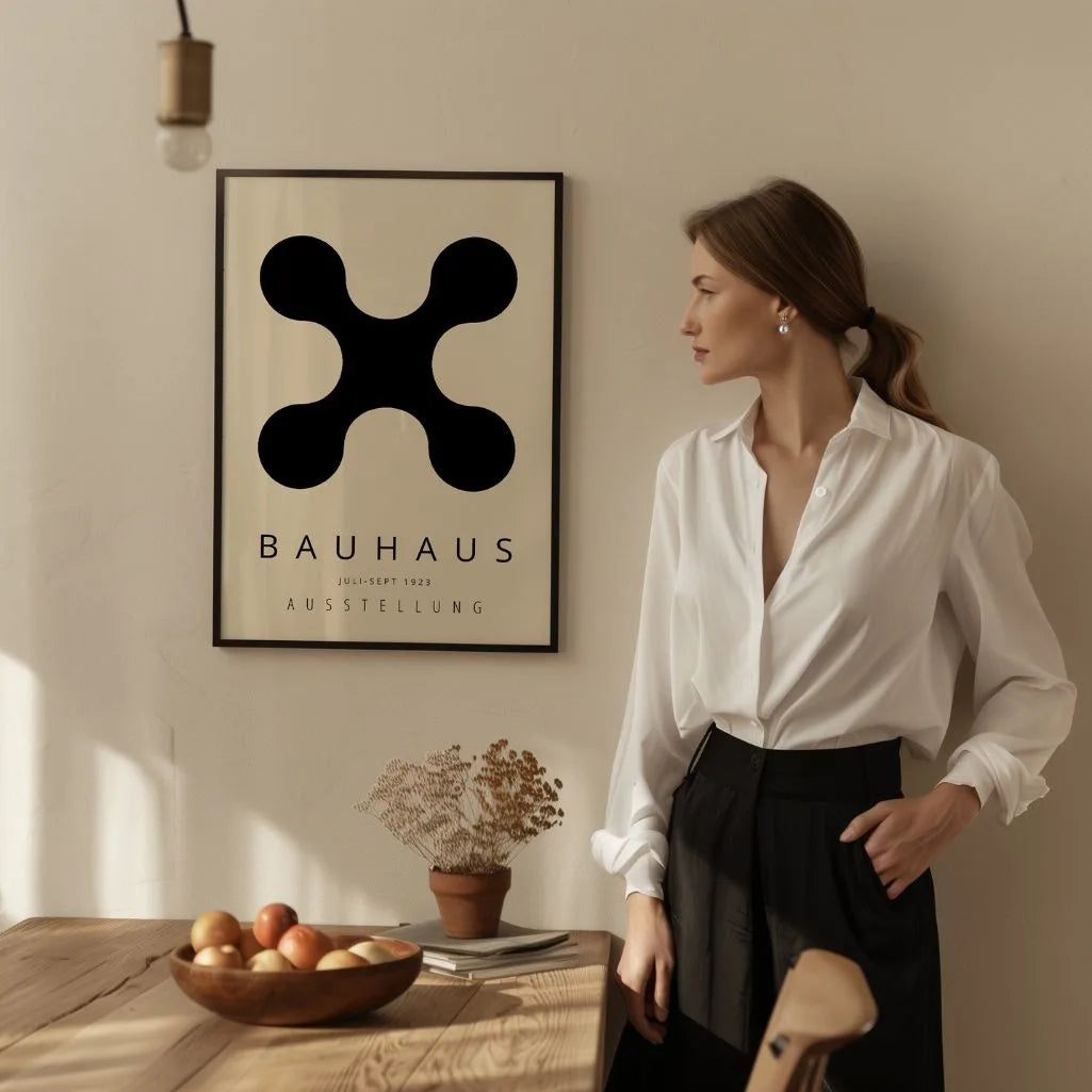 Bauhaus Forma Nera Poster