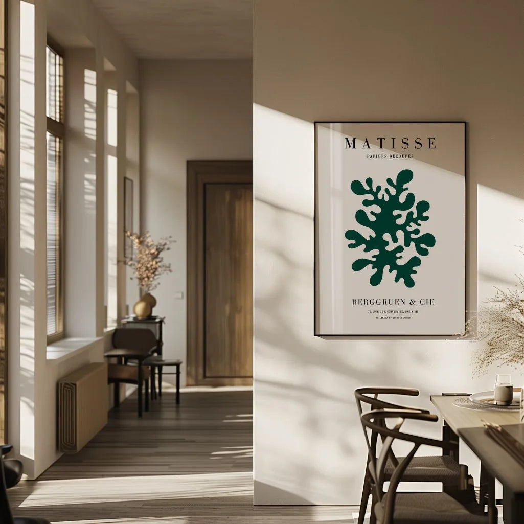 Matisse Verde Profondo Poster