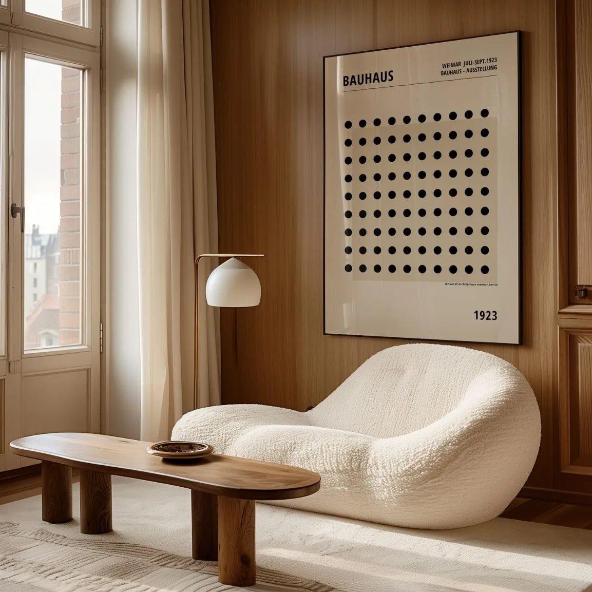 Bauhaus Balance Points Poster