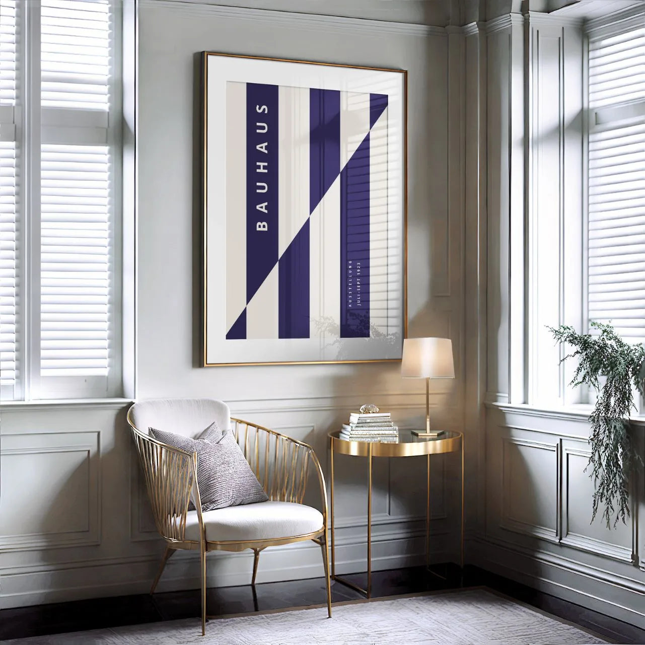 Bauhaus Taglio Netto Poster