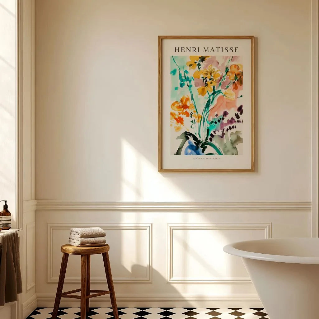 Matisse Bouquet Acquerello Poster