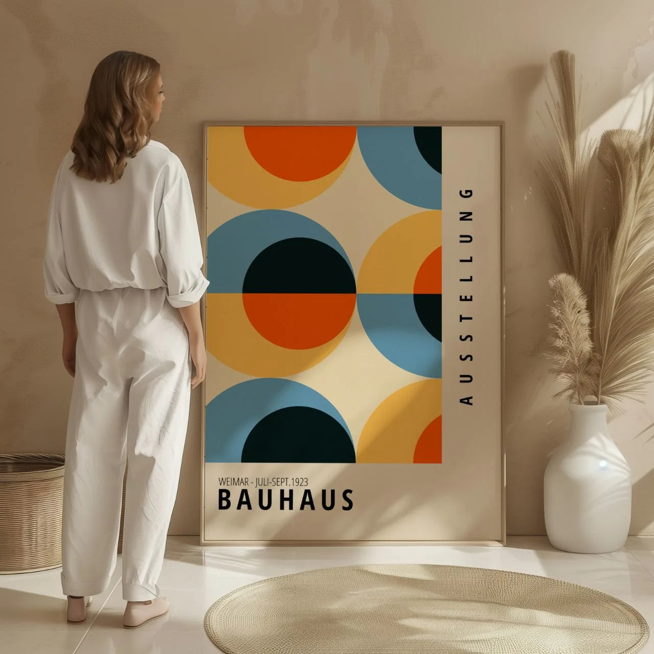 Bauhaus Colori Retrò Poster