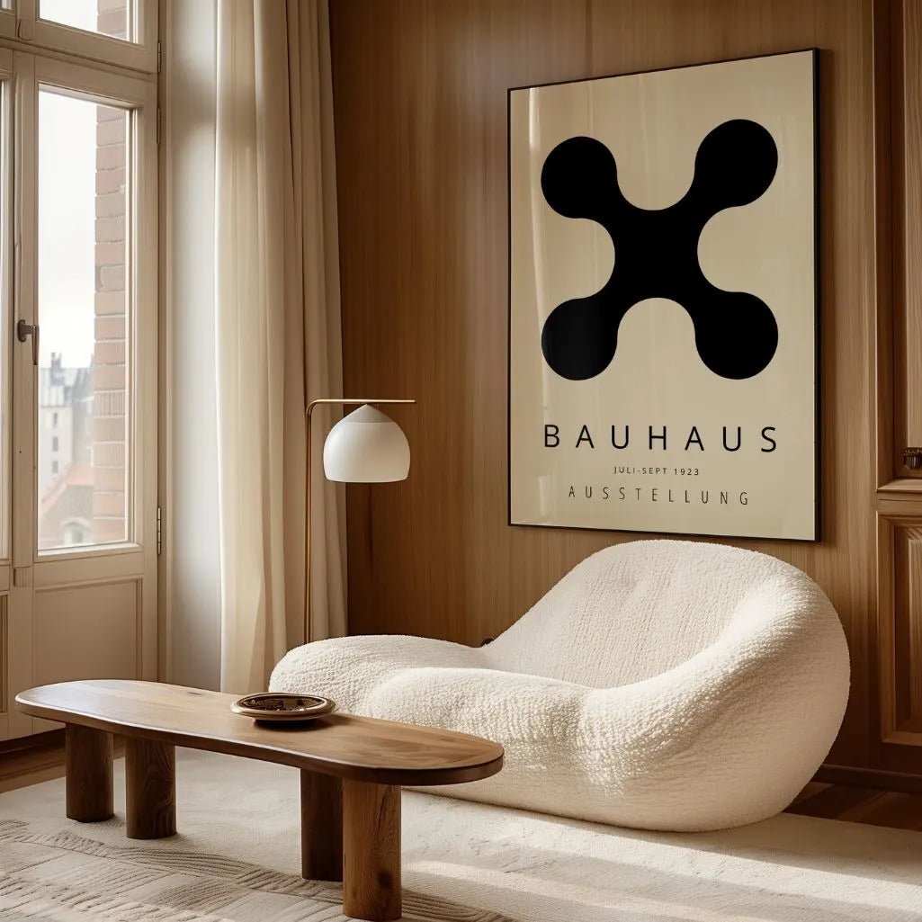 Bauhaus Forma Nera Poster