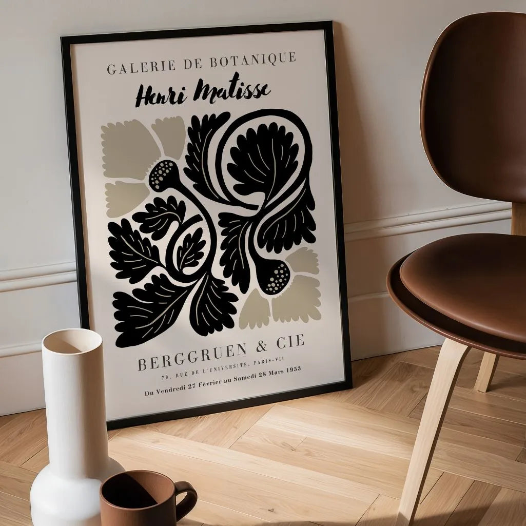 Poster Matisse Motivo Botanico