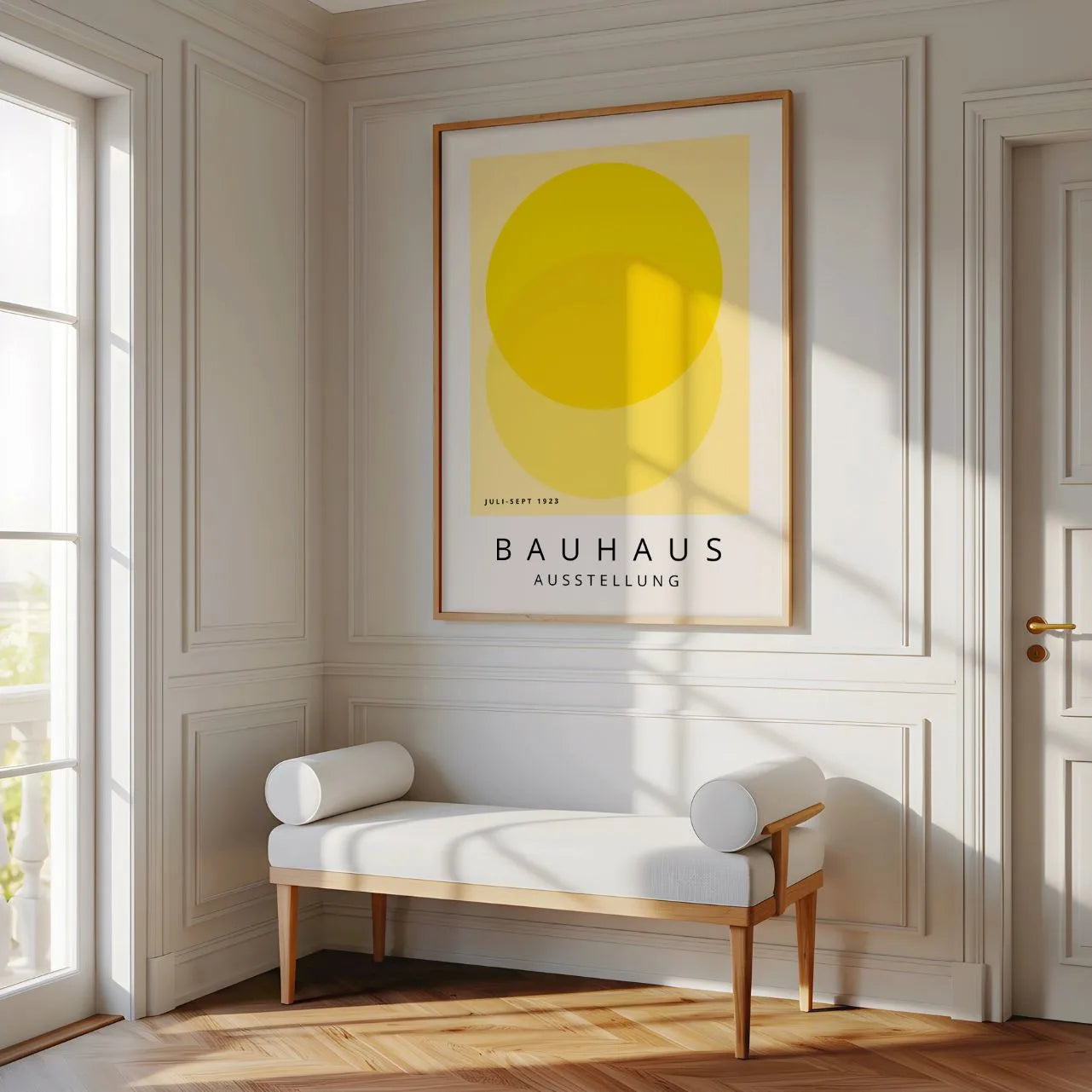 Bauhaus Giallo Aria Poster