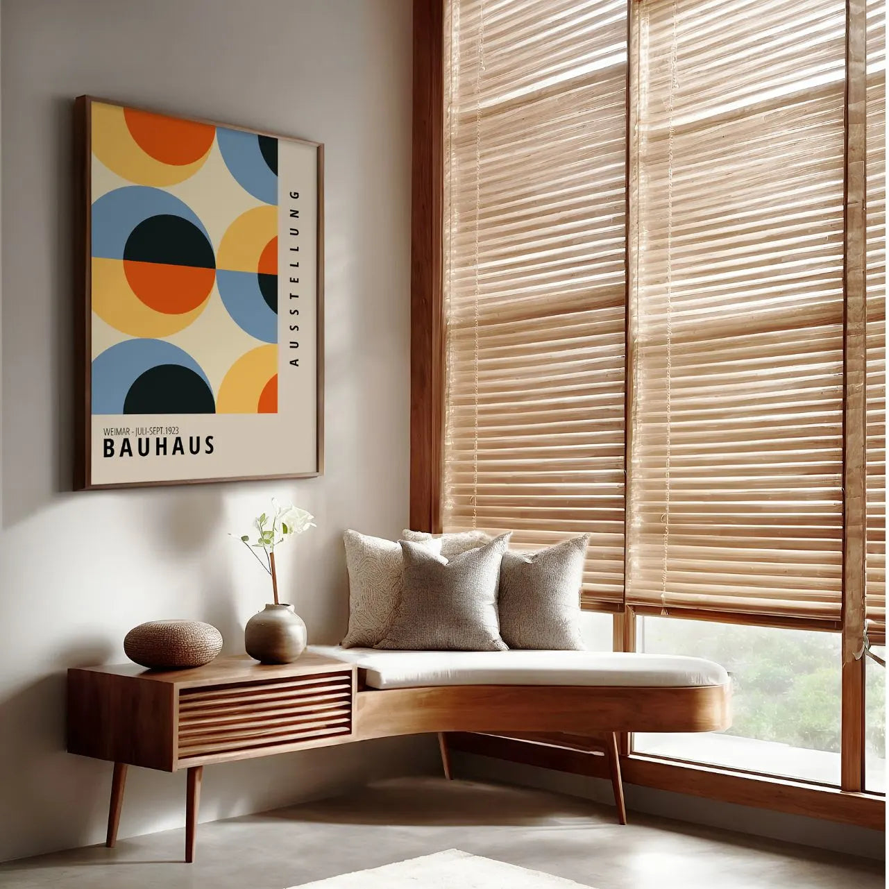 Bauhaus Colori Retrò Poster