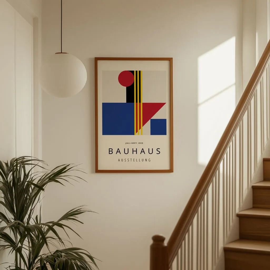 Bauhaus Contrasto Colori Poster