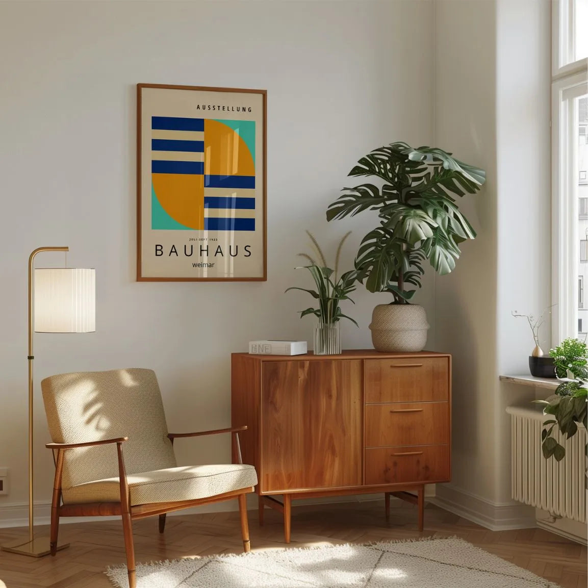 Poster Bauhaus Turbina Geometrica