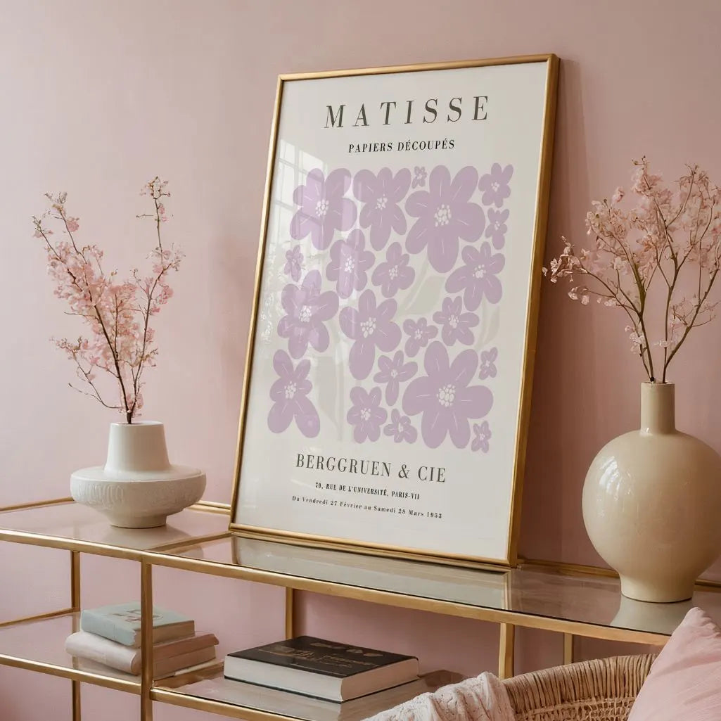 Matisse Lilla Delicato Poster