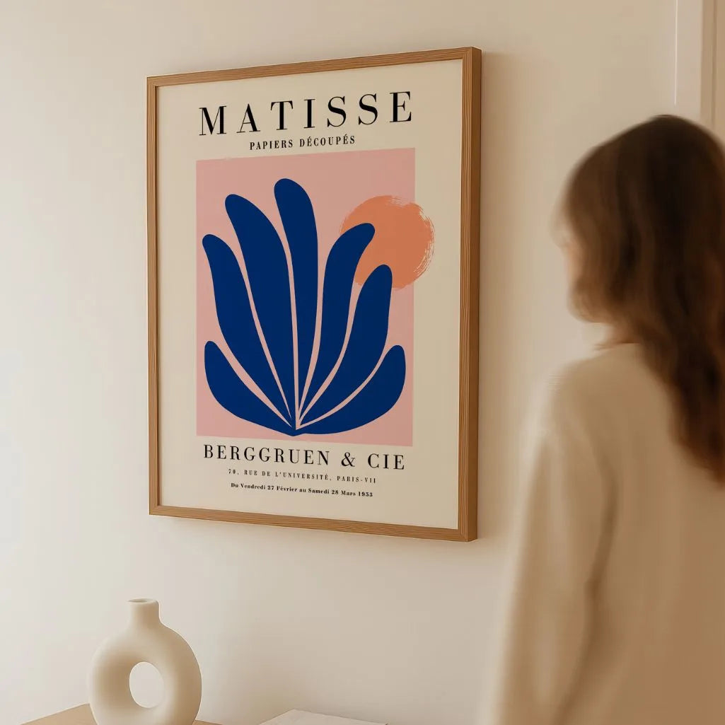 Matisse Blu Rosa Poster