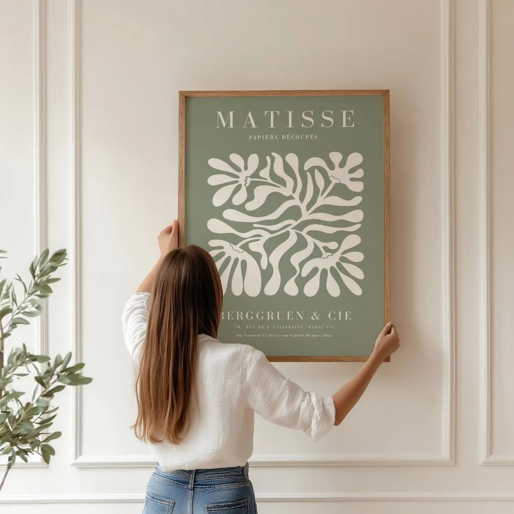 Matisse Verde Salvia Poster