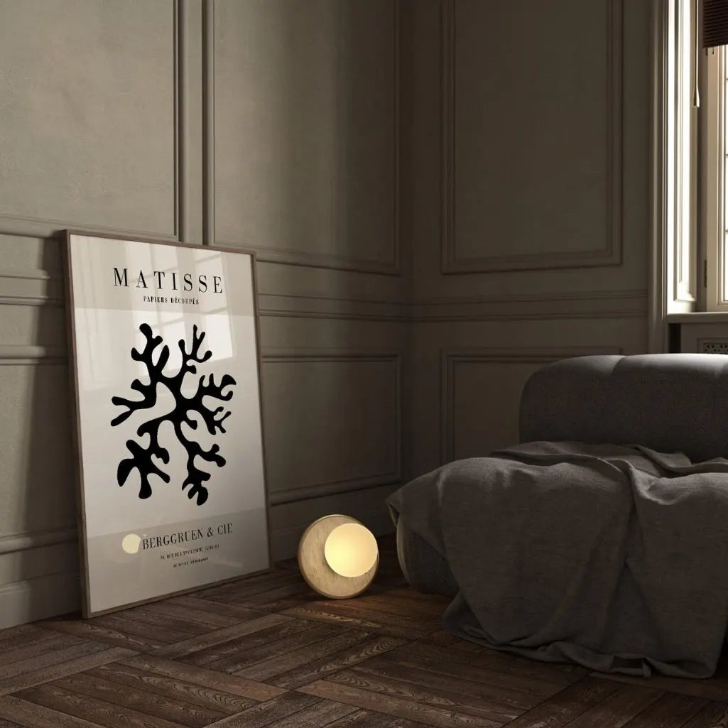 Poster Matisse Corallo Nero