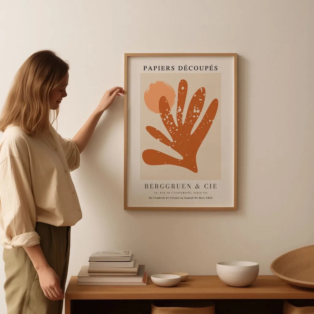 Matisse Terracotta Gioia Poster