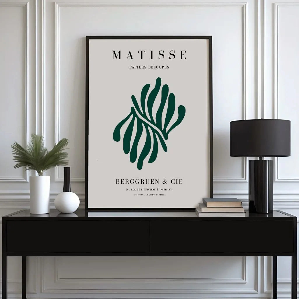Matisse Verde Bottiglia Poster