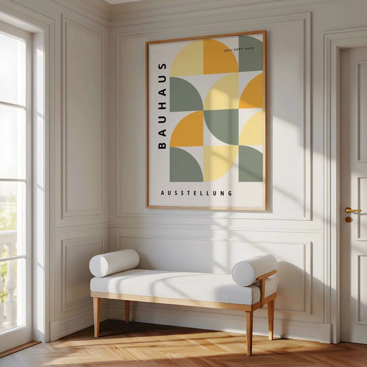 Bauhaus Pastello Calmo Poster