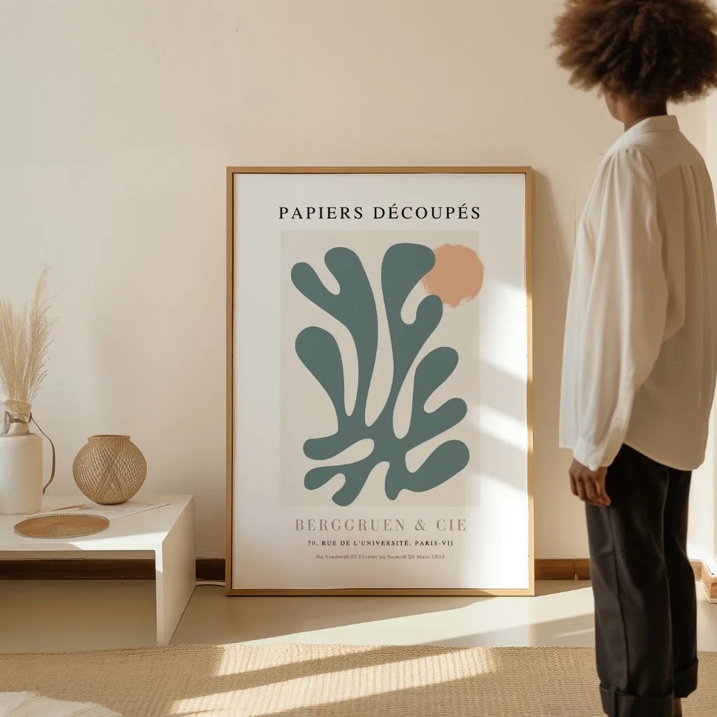 Matisse Verde Salvia Poster