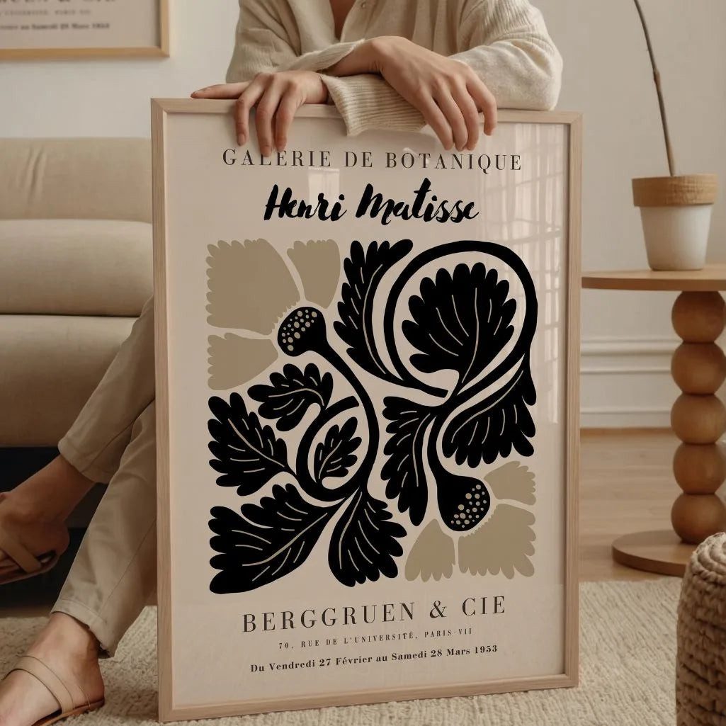 Poster Matisse Motivo Botanico