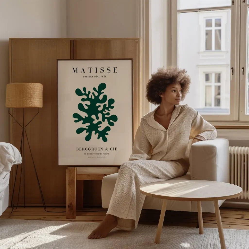 Matisse Verde Profondo Poster