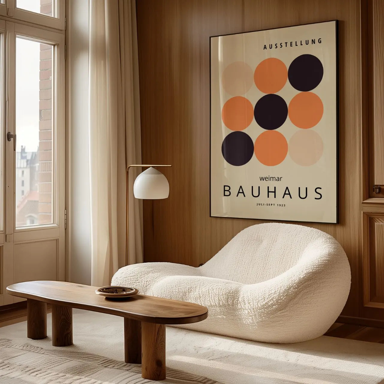Bauhaus Cerchi Equilibrio Poster