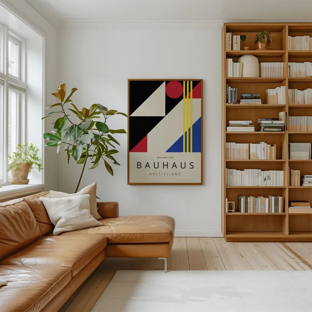 Bauhaus Colori Primari Poster