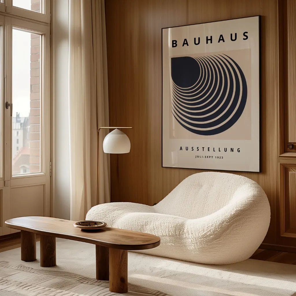Bauhaus Illusione Poster