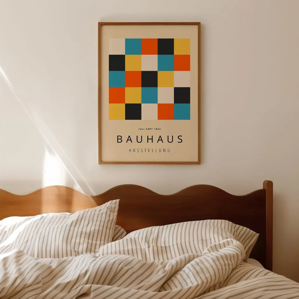 Bauhaus Blocchi Colore Poster