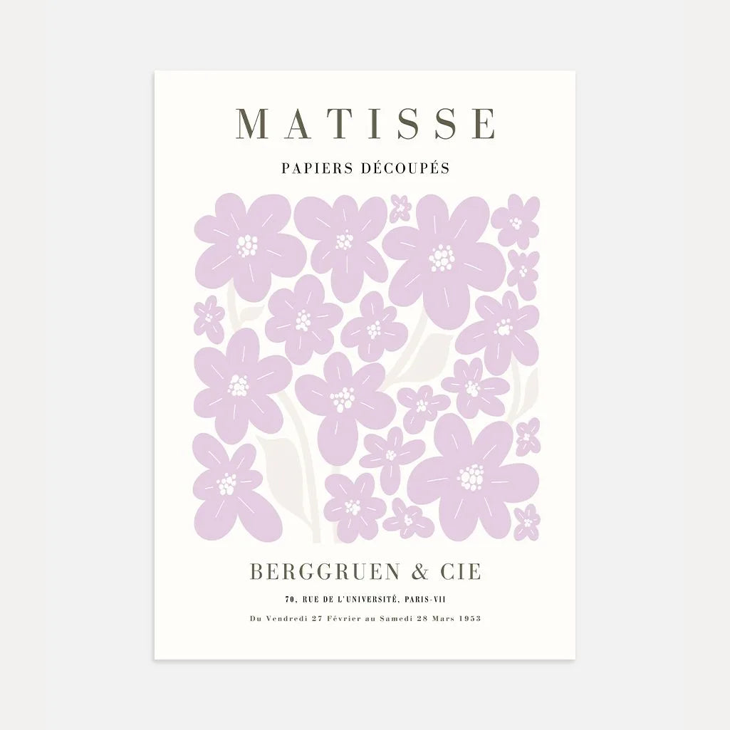 Matisse Lilla Delicato Poster