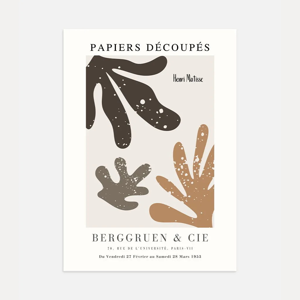 Matisse Beige Naturale Poster