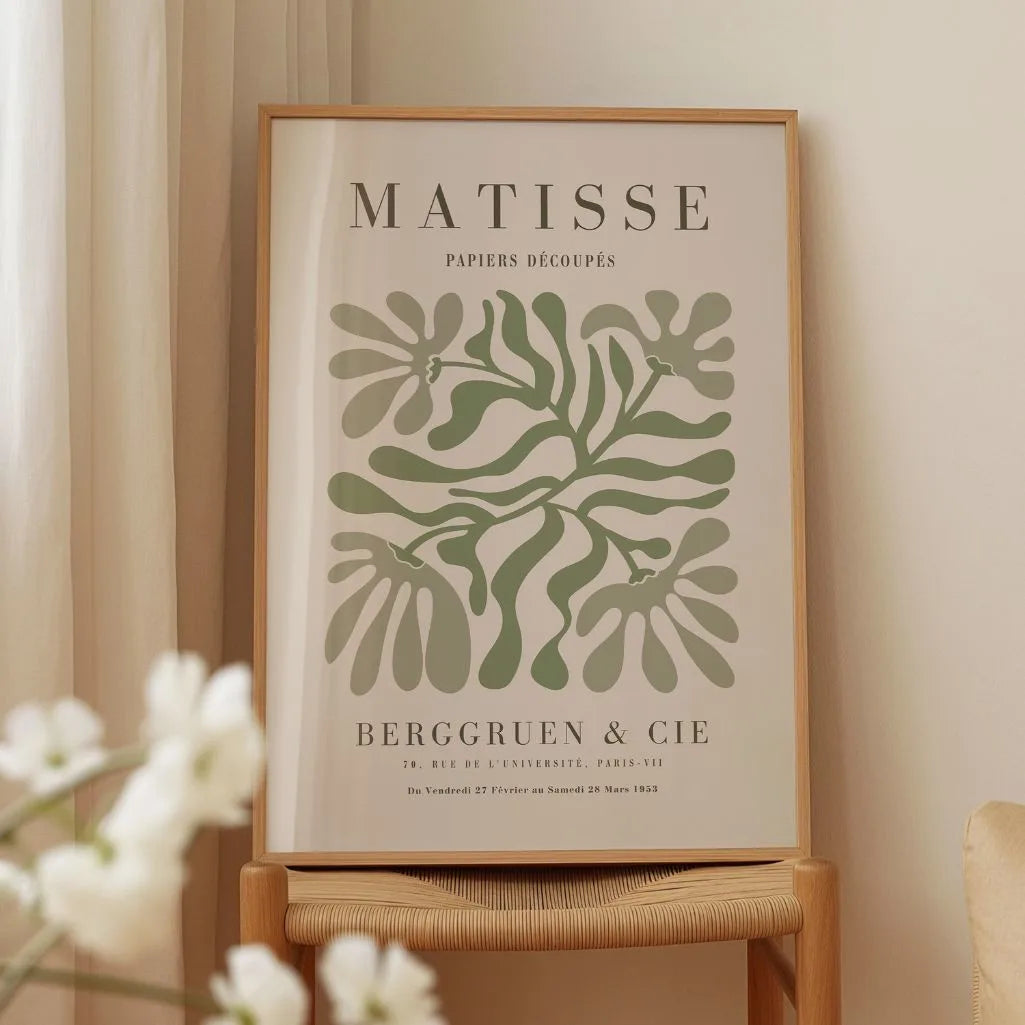 Henri Matisse Simmetria Verde Poster