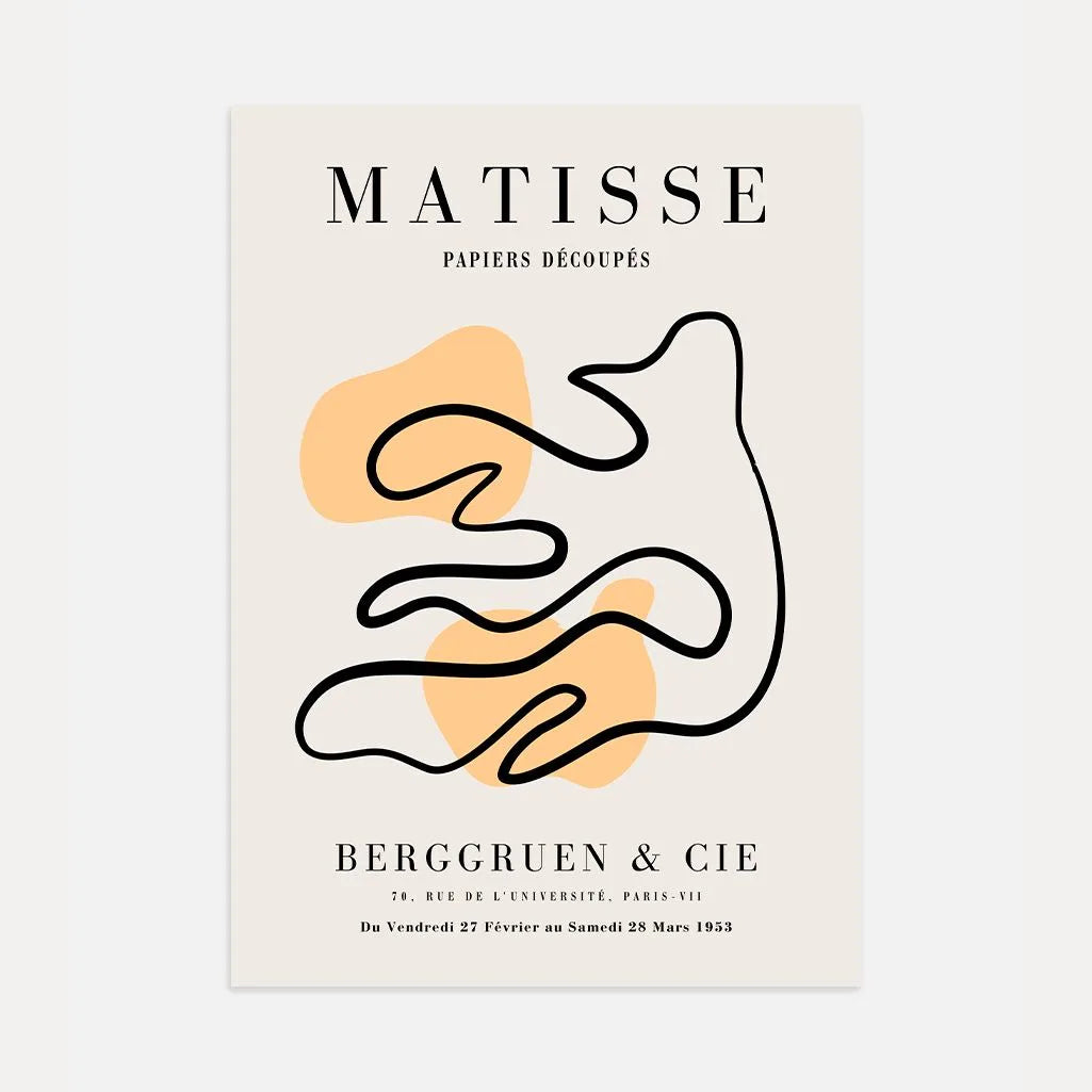 Poster Matisse Linea Organica