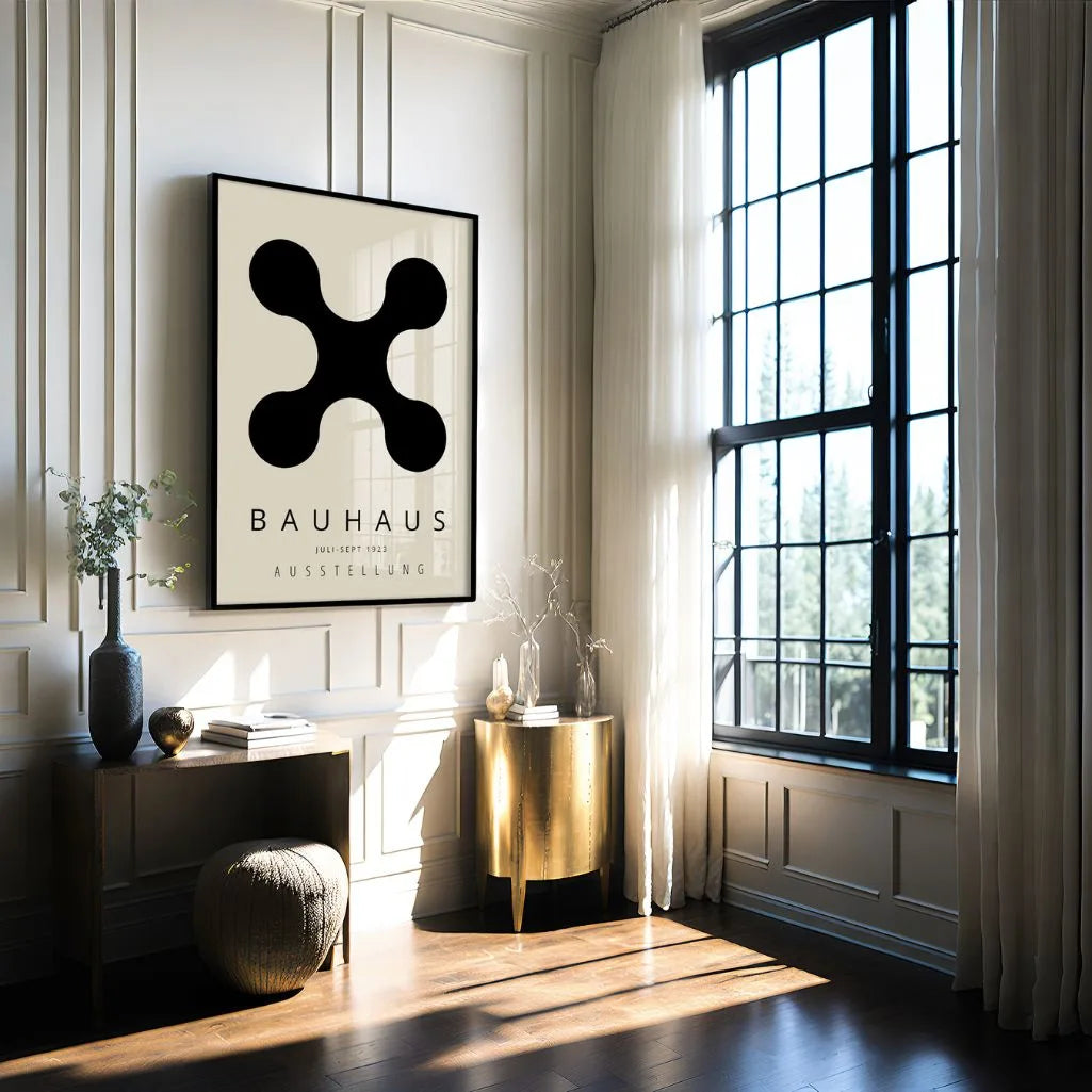 Bauhaus Forma Nera Poster