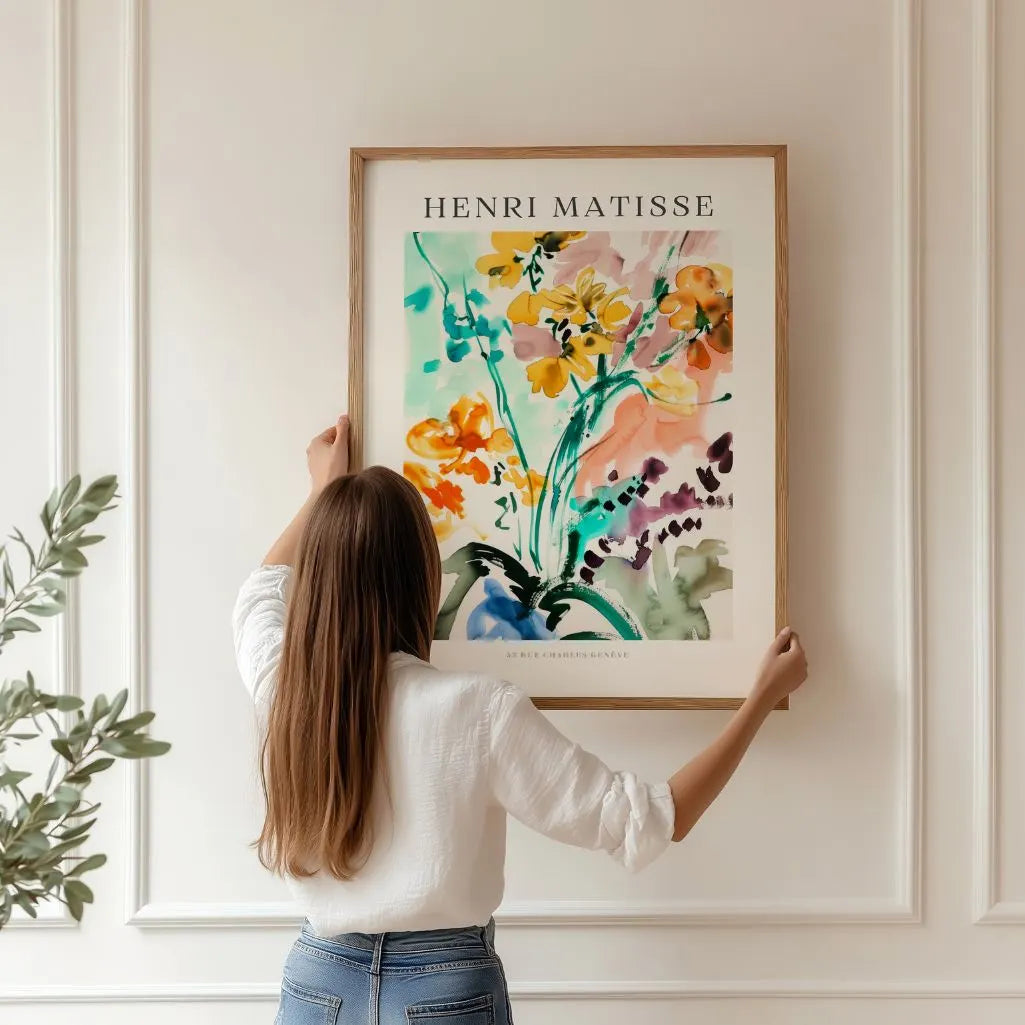Matisse Bouquet Acquerello Poster
