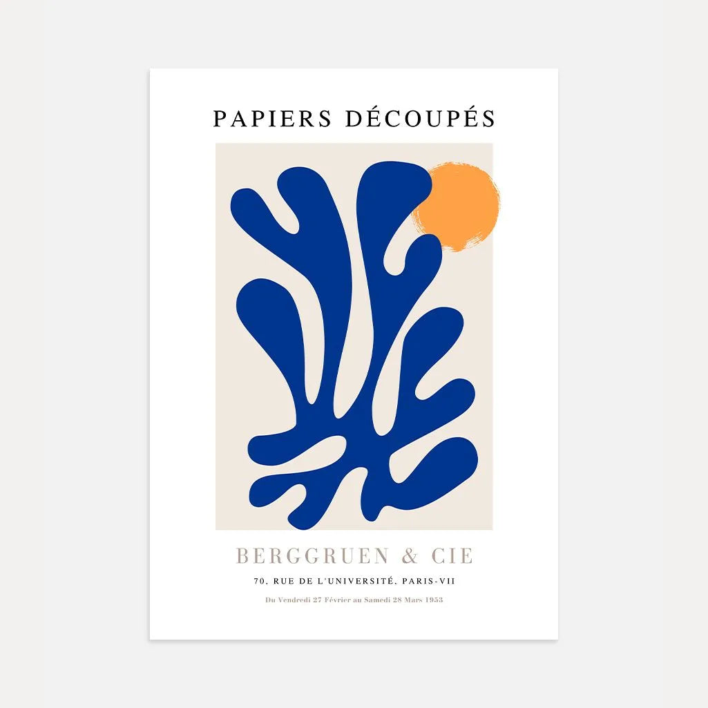 Matisse Blu Armonia Poster