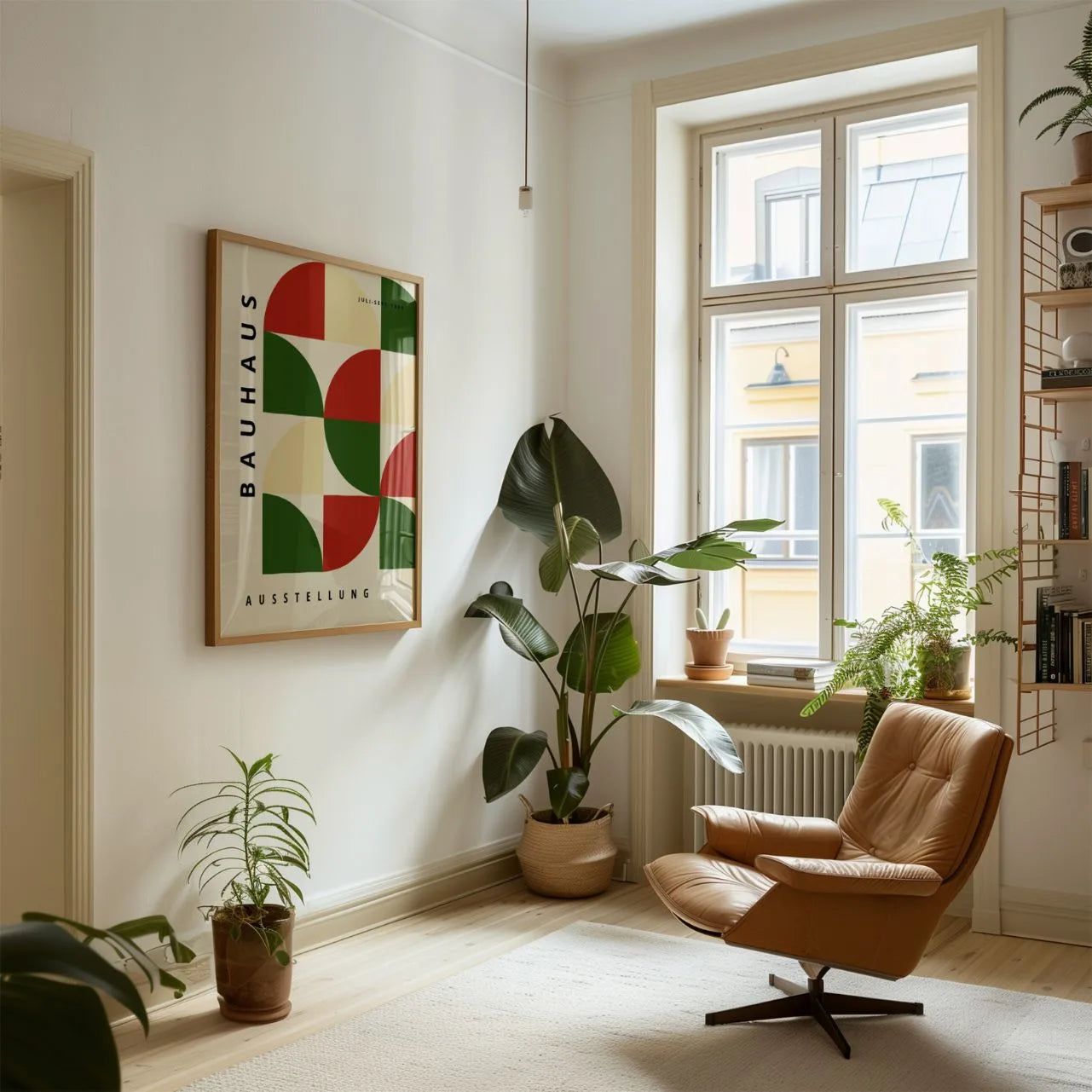 Bauhaus Rosso Verde Poster
