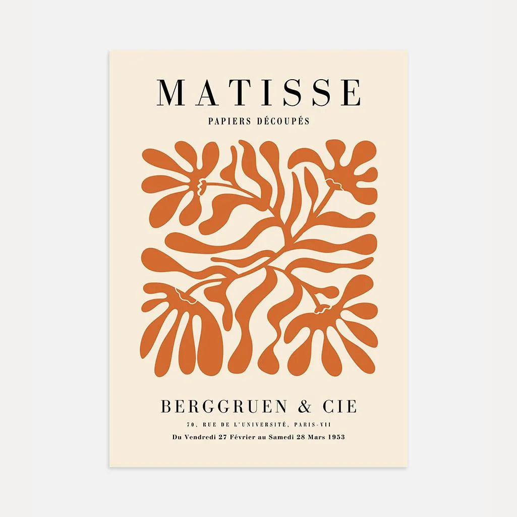 Matisse Terracotta Botanico Poster