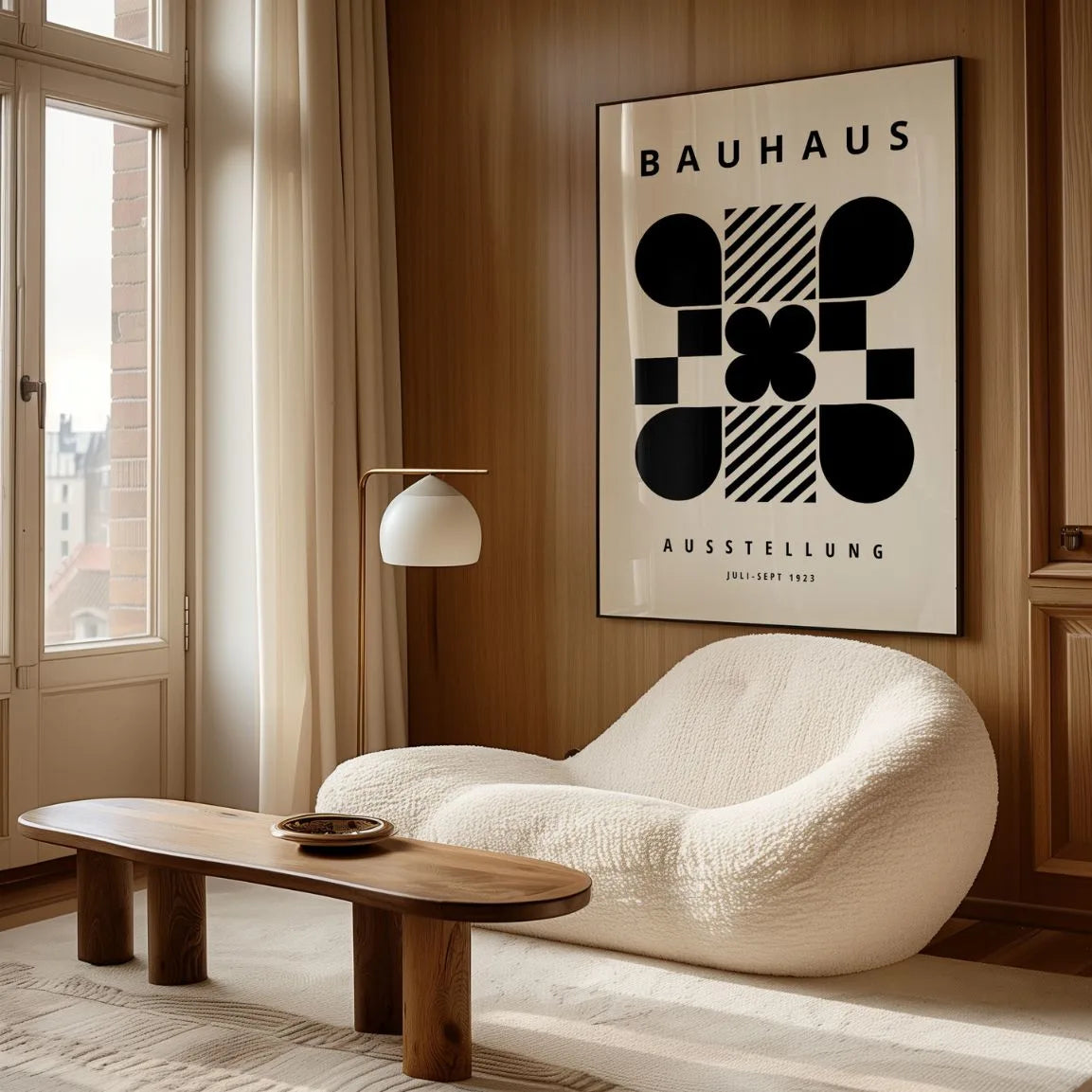 Poster Bauhaus Geometria Astratta