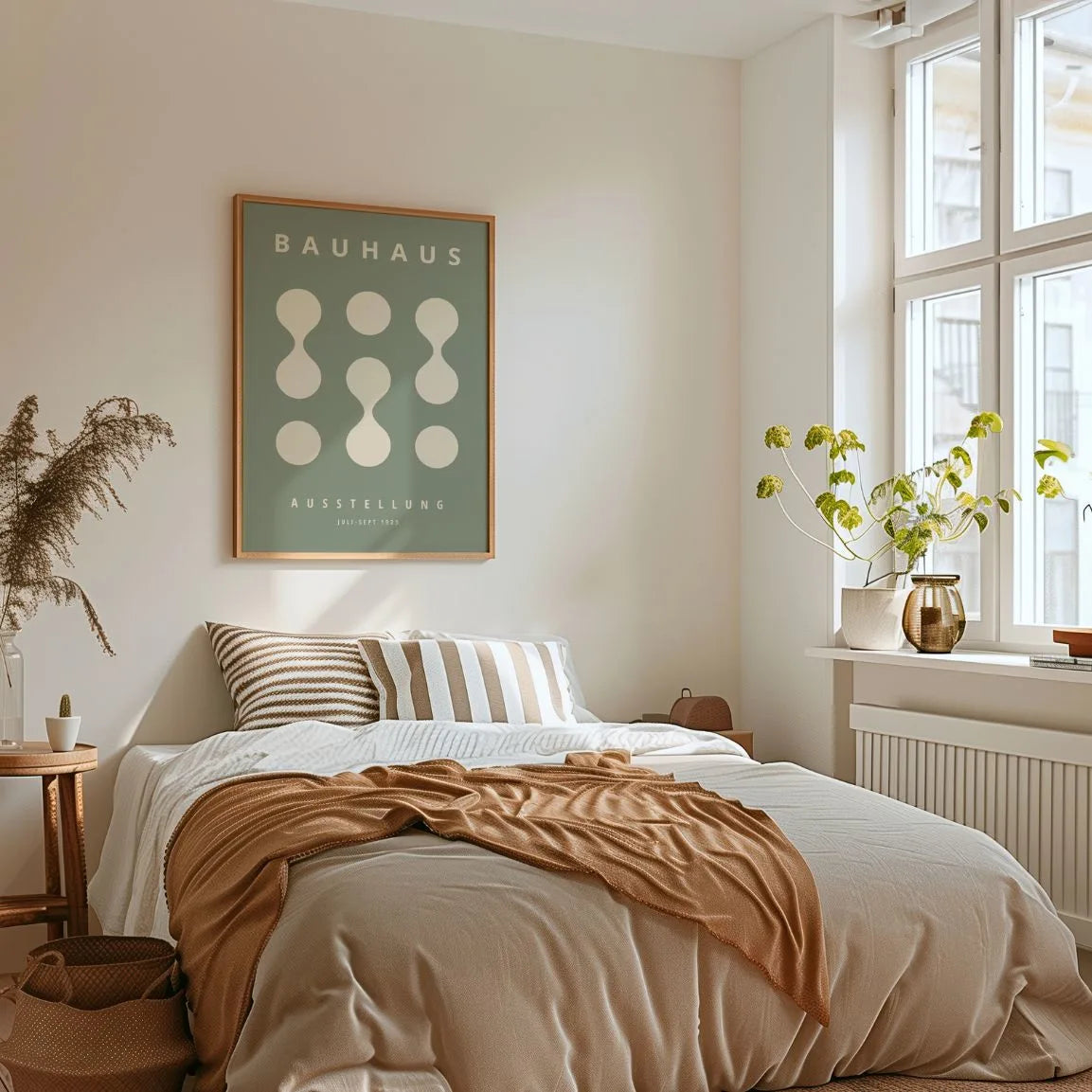 Poster Bauhaus Verde Salvia