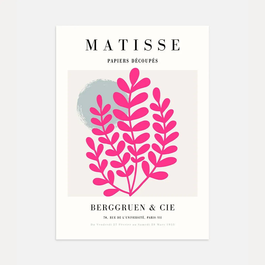 Matisse Rosa Ramo Poster