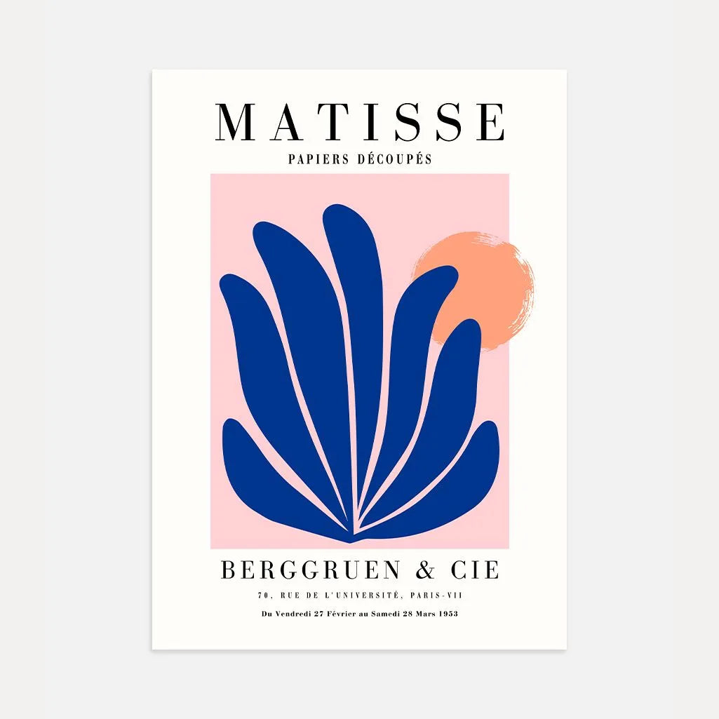 Matisse Blu Rosa Poster