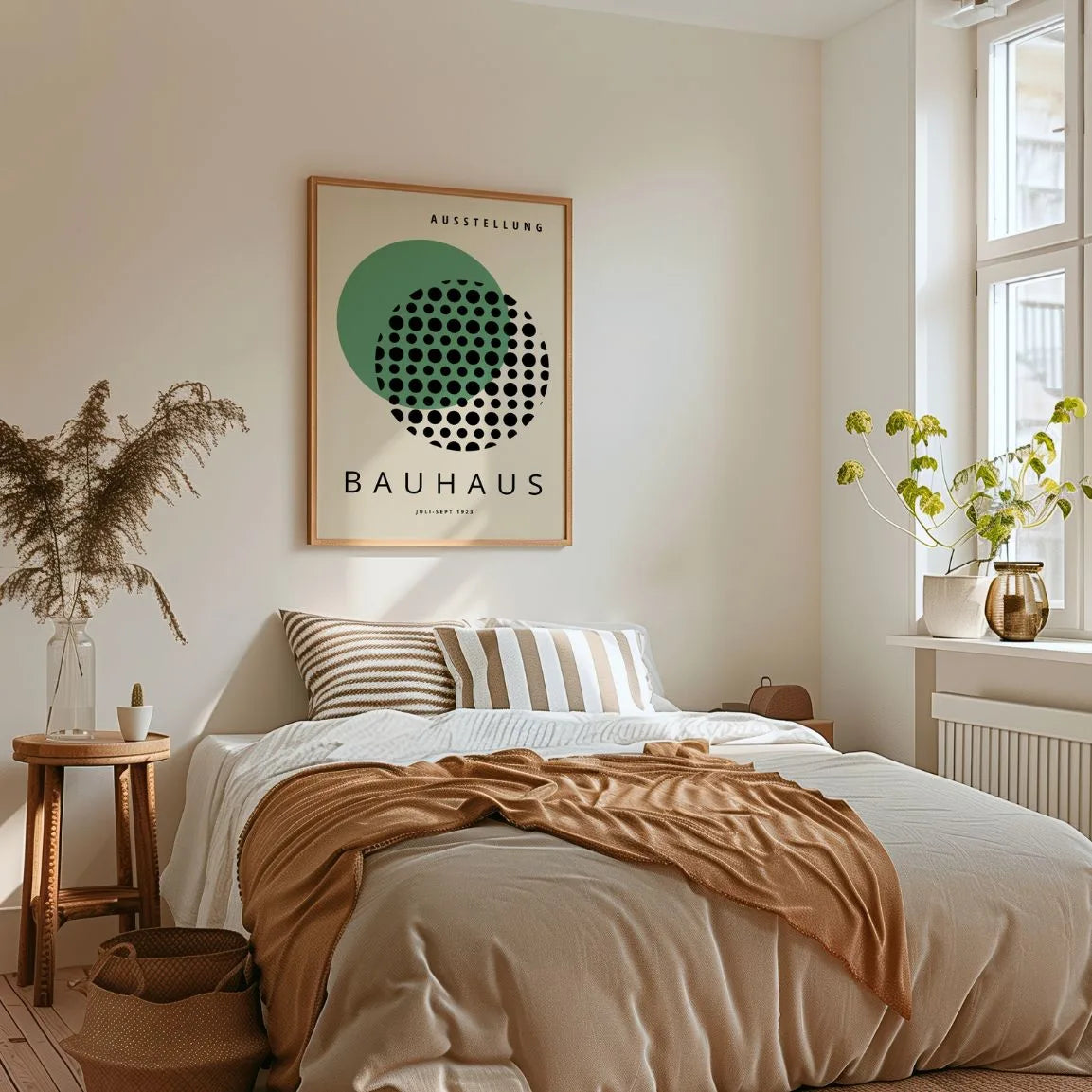 Bauhaus Verde Ottico Poster