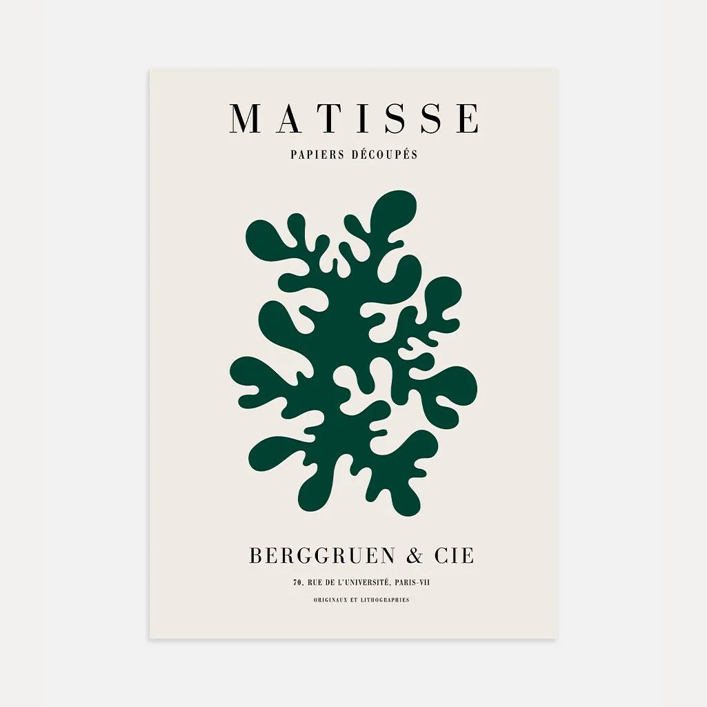 Matisse Verde Profondo Poster