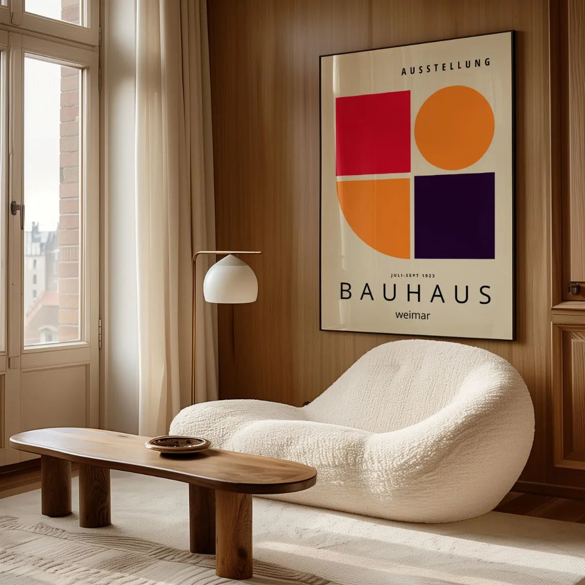 Bauhaus Rosso Energia Poster