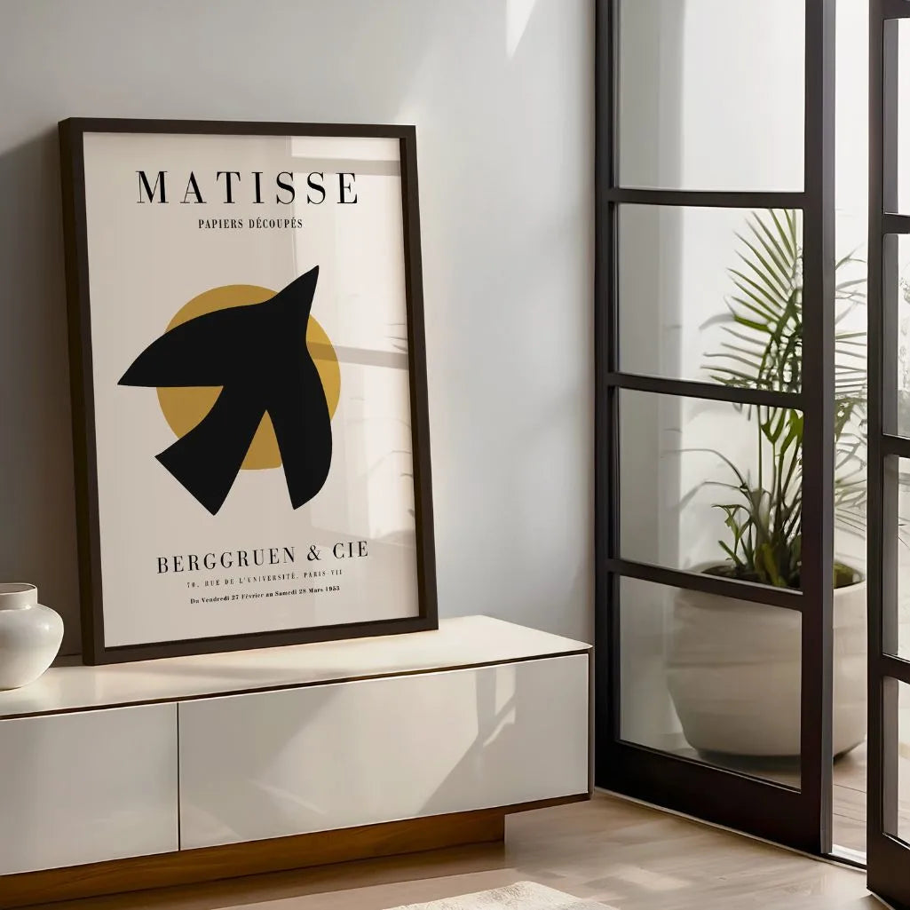 Poster Matisse Uccello Astratto