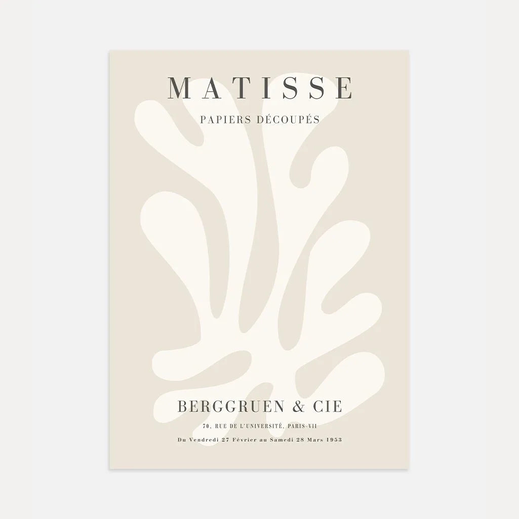 Matisse Beige Essenziale Poster
