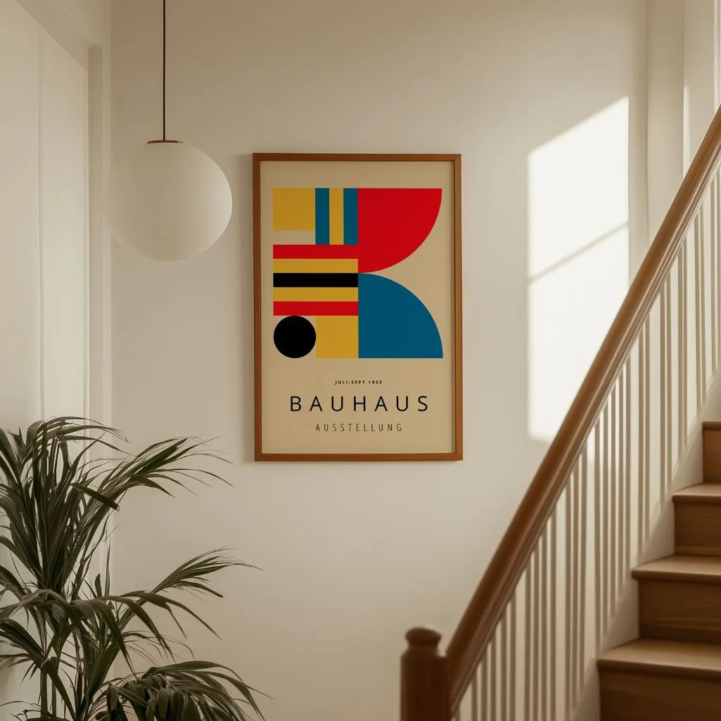 Bauhaus Rosso Audace Poster