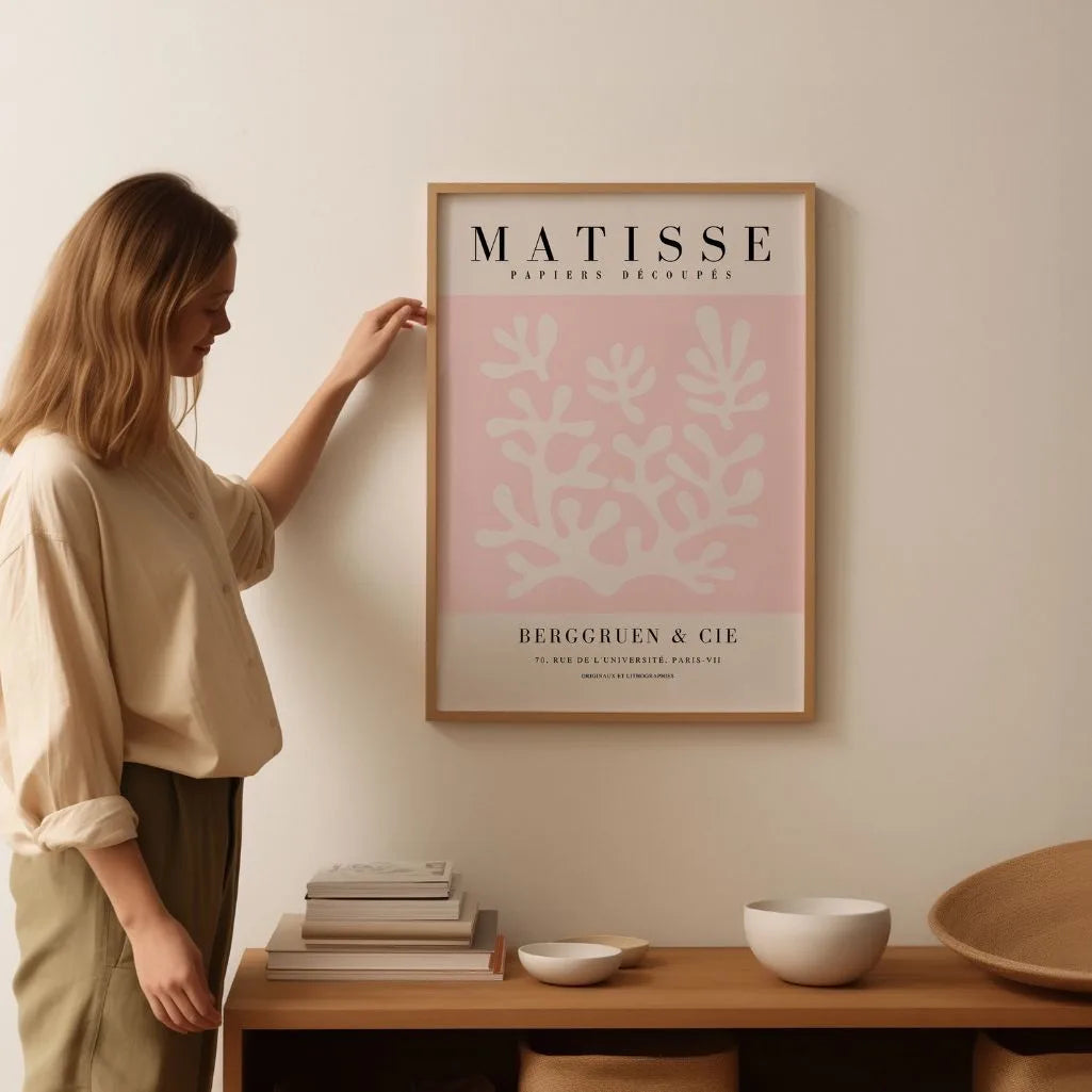 Matisse Rosa Cipria Poster