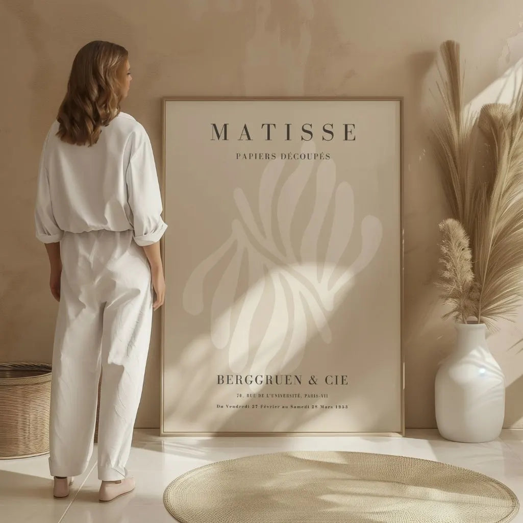 Matisse Beige Leggerezza Poster