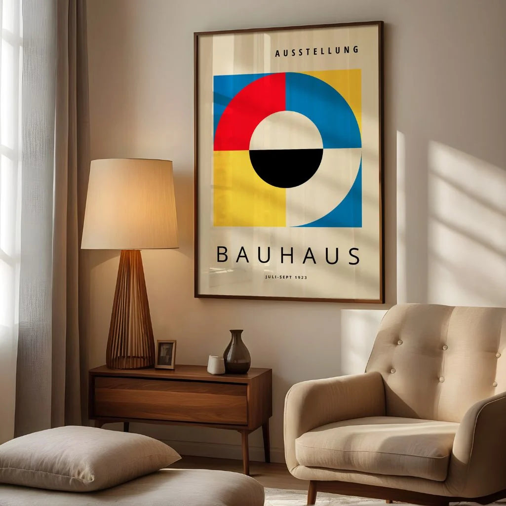 Poster Bauhaus Cerchio Centrale