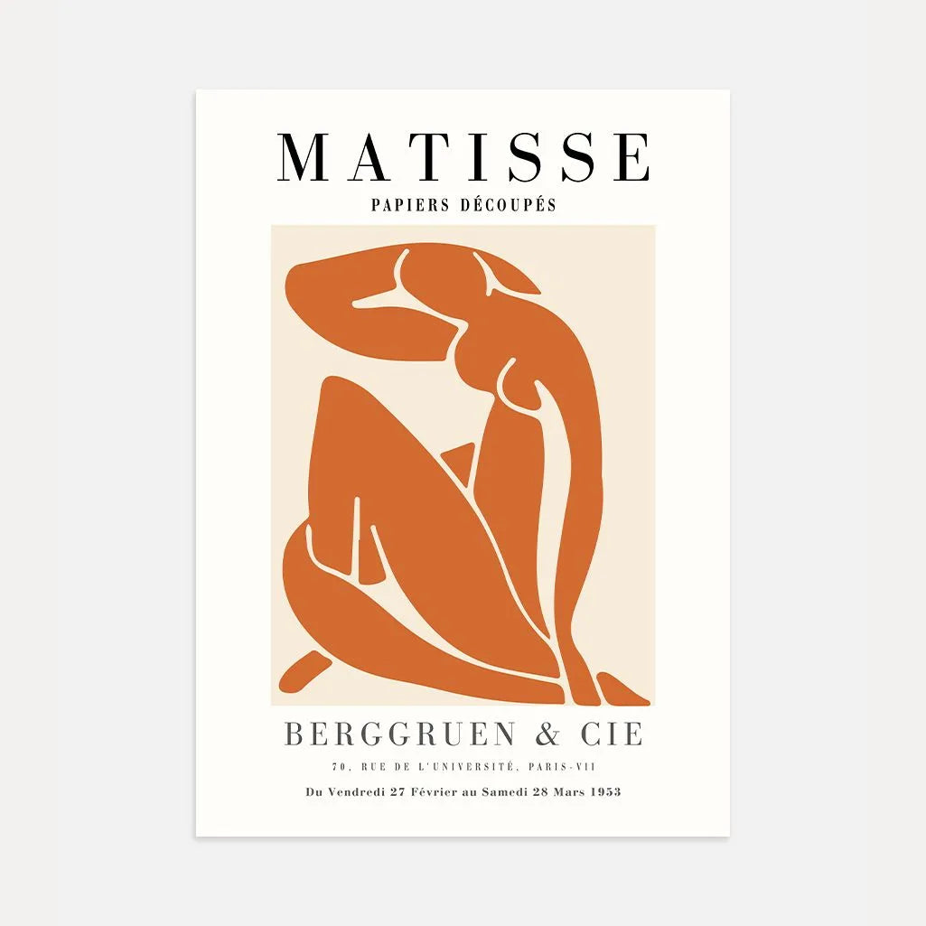 Matisse Terracotta Calma Poster